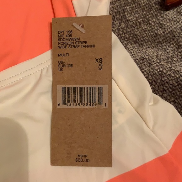9. Daniel Cremieux Striped Tankini Top and Matching Bottom - Picture 8 of 16